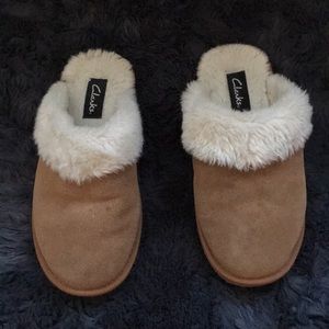 clarks warm glitz slippers